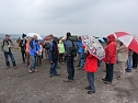 Haldenbefahrung der Kalihalde Sondershausen (Foto: Karl-Heinz Herrmann)