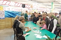 Autogrammstunde beFour in Nordhausen. nnz-City Scout on Tour (Foto: Sven G&auml;mkow)