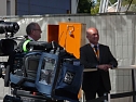 Besuch von Angela Merkel in Nordhausen (Foto: nnz, T. Soszynski, K. Knittel)