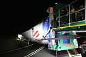 Schwerlasttransport mit Windr&auml;dern (Foto: S.Dietzel)