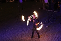 Atemberaubendes Feuerspektakel auf dem T&ouml;pfermarkt in Bad Langensalza  (Foto: Eva Maria Wiegand)