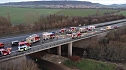 Tragischer Unfall auf der A 38 (Foto: S.Dietzel)