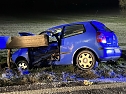Schwerer Verkehrsunfall bei Gunderslaben (Foto: S.Dietzel)