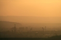 Sonnenuntergang - fotografiert vom Hainer Berg (Foto: Christoph Keil)