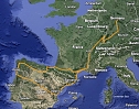 Route des History-Mobils durch Europa (Foto: M.Luick-Thrams)