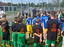 Kleine Kicker ganz gro&szlig; - in Bad Langensalza ma&szlig;en sich die Fu&szlig;ballmannschaften der Grundschulen (Foto: Markus Fromm)