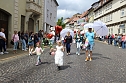 Gro&szlig;er festlicher Umzug zum 211. Brunnenfest in Bad Langensalza (Foto: Eva Maria Wiegand)