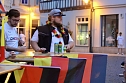 Public Viewing auf dem Neumarkt in Bad Langensalza zum Achtelfinalspiel der EM 2024 - Deutschland gegen D&auml;nemark (Foto: Eva Maria Wiegand)