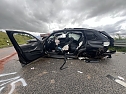 Unfall auf der A71 (Foto: S. Dietzel)
