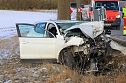Unfall mit Todesopfer heute Nachmittag (Foto: S.Dietzel) Unfall mit Todesopfer heute Nachmittag (Foto: S.Dietzel)