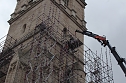 Ger&uuml;starbeiten an der Bad Langensalzaer Marktkirche (Foto: uhz)