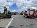 Unfall mit Todesfolge auf der Autobahn (Foto: S.Dietzel)