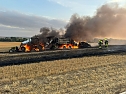 Hoher Schaden nach Feuer auf dem Feld (Foto: Marvin Herting/Silvio Dietzel)