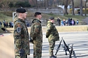 Verabschiedungsappell von Major Baumbach (Aufkl&auml;rungsbataillons 13 - Standort Gotha) auf dem Jahnplatz in Bad Langensalza (Foto: Eva Maria Wiegand)