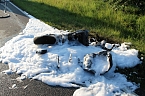 Motorradfahrer stirbt bei Unfall (Foto: Feuerwehr Heiligenstadt) Motorradfahrer stirbt bei Unfall (Foto: Feuerwehr Heiligenstadt)