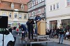 Bild: Protestkundgebung Oktober in Bad Langensalza (Foto: oas)
