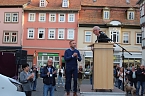 Bild: Protestkundgebung Oktober in Bad Langensalza (Foto: oas)