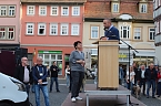Bild: Protestkundgebung Oktober in Bad Langensalza (Foto: oas)