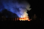 Großbrand bei Obermehler (Foto: S. Dietzel) Bild: Großbrand bei Obermehler (Foto: S. Dietzel)