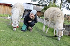 Bild: Alina Kroll ist die Gr&uuml;nderin und Betreiberin von Unstrut-Lamas (Foto: Eva Maria Wiegand)