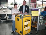 Stand zur Blutgruppenbestimmung (Foto: Karl-Heinz Herrmann) Stand zur Blutgruppenbestimmung (Foto: Karl-Heinz Herrmann)