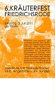 Kr&auml;uterfest in Friedrichsrode (Foto: Kunsthof Friedrichsrode)