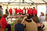 Begrüßungsansprachen des Vorsitzenden des Kyffhäuser-Funkclubs Bad Frankenhausen e. V., Jürgen Lottm (Foto: nnz) Begrüßungsansprachen des Vorsitzenden des Kyffhäuser-Funkclubs Bad Frankenhausen e. V., Jürgen Lottm (Foto: nnz)