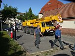 Fliegender Brummi (Foto: nnz)