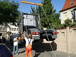 Fliegender Brummi (Foto: nnz)