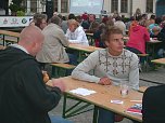 Atheltenpr&auml;sentation Markt Sondershausen (Foto: Karl-Heinz Herrmann)