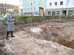 Oberb&uuml;rgermeisterin Rinke vor Ort (Foto: nnz)