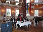 Kardinal Meisner in Sondershausen (Foto: Karl-Heinz Herrmann)