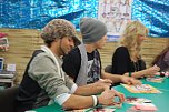 Autogrammstunde beFour in Nordhausen. nnz-City Scout on Tour (Foto: Sven G&auml;mkow)