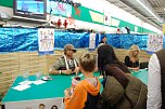Autogrammstunde beFour in Nordhausen. nnz-City Scout on Tour (Foto: Sven G&auml;mkow)