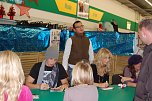 Autogrammstunde beFour in Nordhausen. nnz-City Scout on Tour (Foto: Sven G&auml;mkow)