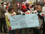 Warnstreik in Nordhausen (Foto: nnz)