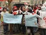 Warnstreik in Nordhausen (Foto: nnz)