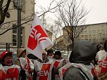 Warnstreik in Nordhausen (Foto: nnz)