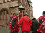 Warnstreik in Nordhausen (Foto: nnz)