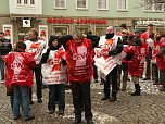 Warnstreik in Nordhausen (Foto: nnz)
