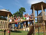 Rustikales Ritteressen (Foto: Ferienpark Feuerkuppe)