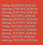 Probenstart bei Schlossfestspielen in Sondershausen (Foto: Karl-Heinz Herrmann)