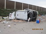 Unfall auf der auf der Autobahn (Foto: API)