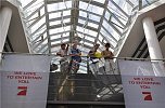 Pro7 in der S&uuml;dharzgalerie (Foto: nnz-city scout: Sven G&auml;mkow)