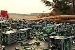 Bierlaster verunglückt (Foto: S. Dietzel) Bierlaster verunglückt (Foto: S. Dietzel)