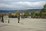 Kommandeurswechsel beim Panzerbataillon 393 "Th&uuml;ringer L&ouml;we" in der Kyffh&auml;user Kaserne Bad Frankenhausen statt.... (Foto: Karl-Heinz Herrmann)