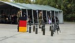 Kommandeurswechsel beim Panzerbataillon 393 "Th&uuml;ringer L&ouml;we" in der Kyffh&auml;user Kaserne Bad Frankenhausen statt.... (Foto: Karl-Heinz Herrmann)
