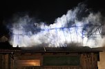Scheunenbrand in Sollstedt (Foto: S. Dietzel)
