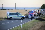 T&ouml;dlicher Unfall zwischen M&uuml;hlhausen und Grabe (Foto: S. Dietzel)