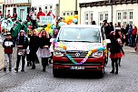 Fr&ouml;hlichbunter Karnevalsumzug in und um Bad Langensalza (Foto: Eva Maria Wiegand/ Olaf Schulze)